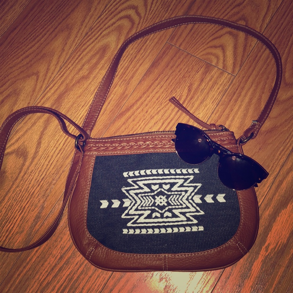 Tribal print purse